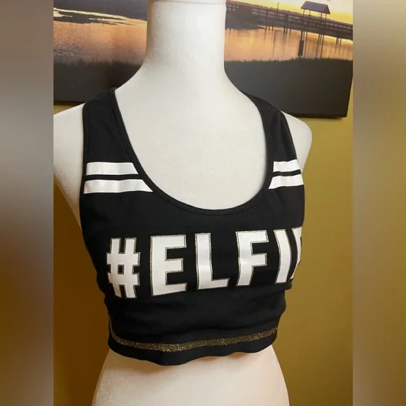 Pink Victoria Secret Elfie Sports Bra - L - Picture 2 of 6